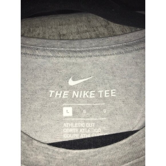 Nike Long sleeve Mens Gray T-Shirt - Picture 6 of 7